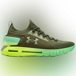 UA Green and Brown Athletic Sneakers.